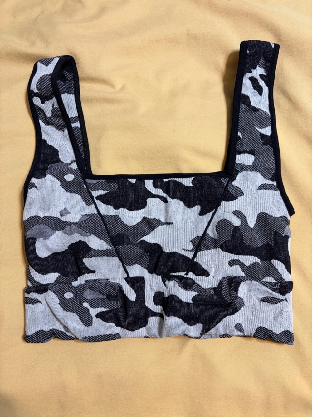 FP Movement Good Karma Sports Bra Camo